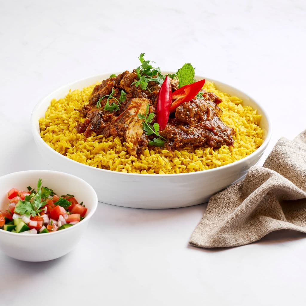 Chicken-Biryani-with-Yellow-Rice